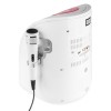 SBS20W Sistem de karaoke, Bluetooth/CD, 2 microfoane cu fir, alb/roz, Fenton