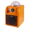 SBS50L Boxă de karaoke cu lumini LED, 50W, Bluetooth, portocaliu, Vonyx