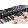 KB5SET Set claviatură electronică cu 61 de clape luminoase + suport clavitură+ scaun + căști audio, Max