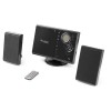 REIMS Sistem stereo compact, 40W, Bluetooth/CD/USB/FM, negru, Audizio