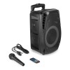 FT8LED-MK2 Boxa portabila cu acumulator si microfon, Bluetooth/USB/SD, 300W, 8", Fenton