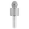 KM01 Microfon de karaoke cu difuzor, Bluetooth/USB/SD, argintiu, Max