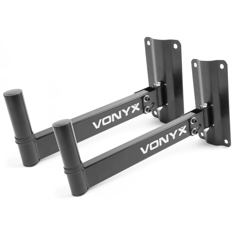 WMS02 Set de 2 suporturi de boxe pentru perete, 2x 25kg, Vonyx