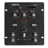 Mixer activ DJ cu 2 canale, 2x50W RMS, Vonyx VDJ25