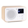 Milan Radio FM DAB+ cu acumulator, 2000mAh / 5V, 30W, Bluetooth, alb, Audizio