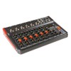 VM-KG10 Mixer audio cu 10 canale, Bluetooth/DSP/USB, Vonyx