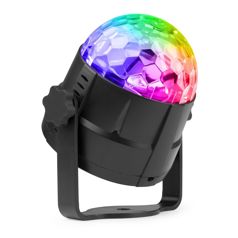 TORNADO Lumina disco de petrecere, 3x 1W LED RGB, Fuzzix