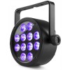 PAR LED, DMX, 12x 12W 6-in-1 RGBWA-UV, BeamZ BAC306