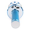 KM01 Microfon de karaoke cu difuzor, Bluetooth/USB/SD, albastru, Max