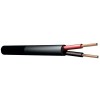 Cablu difuzor 100V, 2x1.5mm 15A negru 50m Power Dynamics