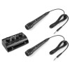 AV430B Mixer karaoke pentru microfon, 2 microfoane incluse, negru, Vonyx