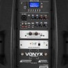 VERVE46 Boxa portabila cu 2 microfoane UHF, negru, 15”, 500W RMS, Vonyx