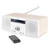 PRATO Microsistem All-In-One, 60W, stereo, Bluetooth/CD/MP3/USB/DAB+, alb, Audizio