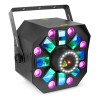 MULTIBOX Efect de lumini 4-in-1 cu laser si stroboscop, LED RGBWAP, DMX, BeamZ