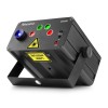 DAHIB Sistem laser dublu cu efect gobo, rosu/verde, LED albastru, BeamZ