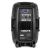 SPS12A Boxa activa cu stand, 12", 600W, Bluetooth/USB/SD, Vonyx