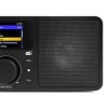 ROME Radio Wi-Fi, 2x25W, Tuner DAB+, Bluetooth, negru/maro, Audizio